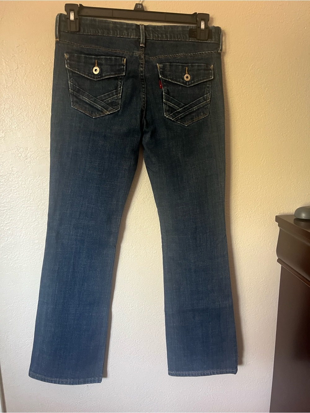 Levi's Dark Blue Wide Leg Women's Jeans